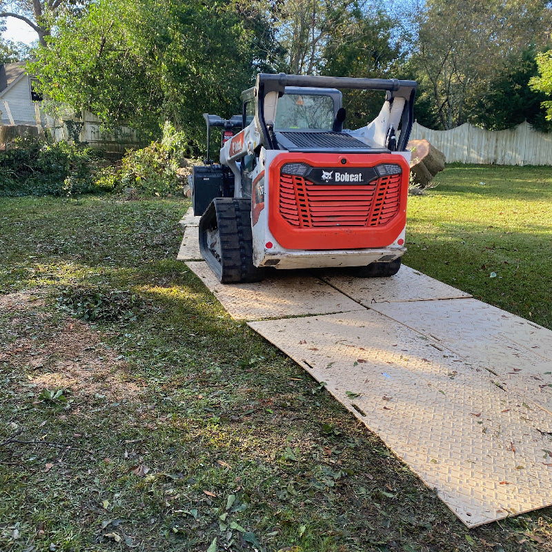 ground protection mats and heavy equipment access mats
