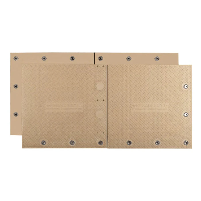 MegaDeck HD+ Composite Access Mat with S2 Lock - 14' x 7.5' Biege HDPE