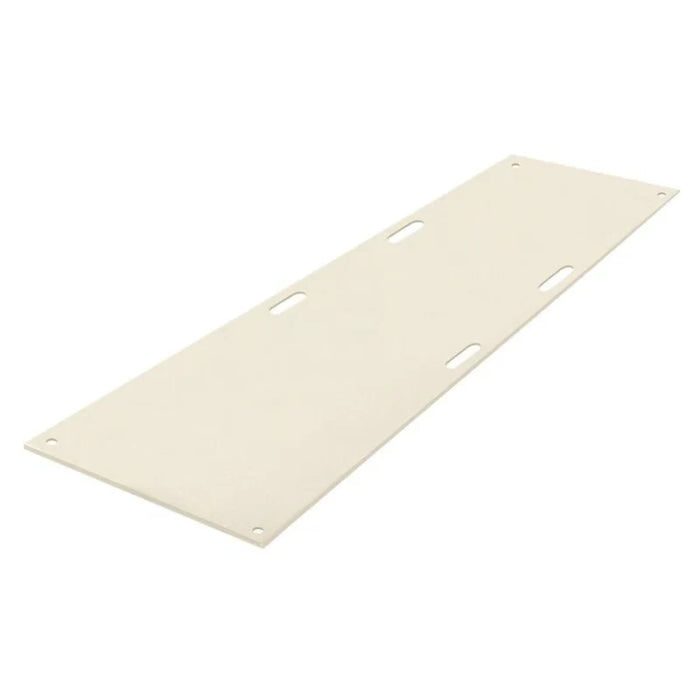 Alturnamat® Ground Protection Mat - 2' W x 8' L - Hand Holes - Diamond Tread One Side -  Clear