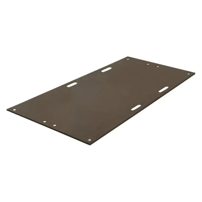 Alturnamat® Ground Protection Mat - 3' W x 6' L - 120 Ton Load Capacity - Diamond Tread One Side -  Black