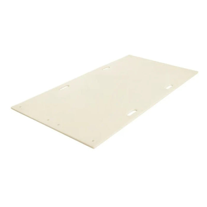 Alturnamat® Ground Protection Mat - 3' W x 6' L - Diamond Tread One Side -  Clear