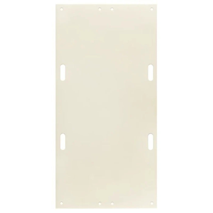 Alturnamat® Ground Protection Mat - 3' W x 6' L - Diamond Tread One Side -  Clear