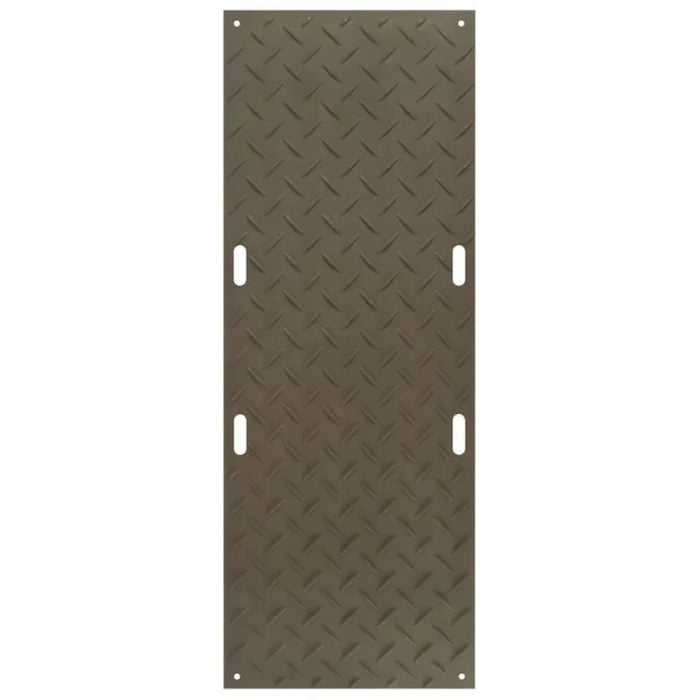 Alturnamat® Ground Protection Mat - 3' W x 8' L - Hand Holes - Load Capacity 120 Ton -  Black