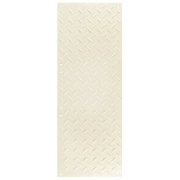 Alturnamat® Ground Protection Mat - 3' W x 8' L - Weight Capacity 120 Ton - Added Tread One Side - Clear