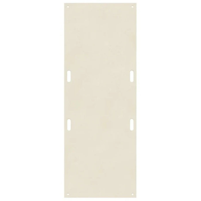 Alturnamat® Ground Protection Mat - 3' W x 8' L - Hand Holes -  Added Tread One Side - Clear