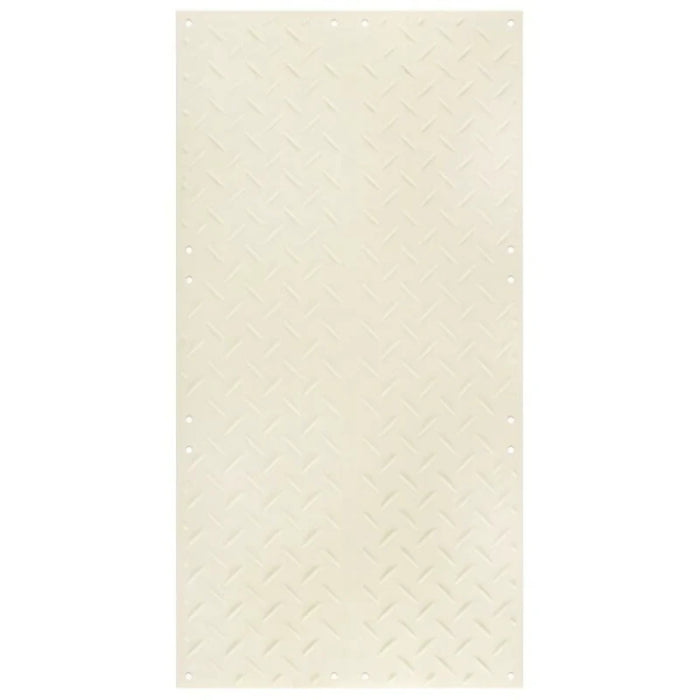 Alturnamat® Ground Protection Mat - 4' W x 8' L - Added Tread One Side - Weight Capacity 120 Ton - Clear