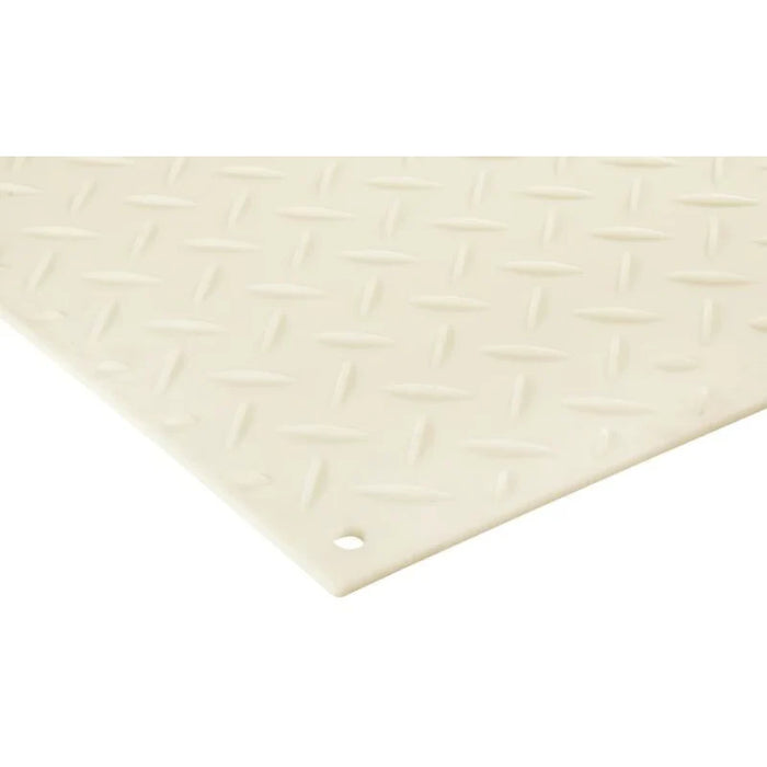 Alturnamat® Ground Protection Mat - 4' W x 8' L - Added Tread One Side - Weight Capacity 120 Ton - Clear