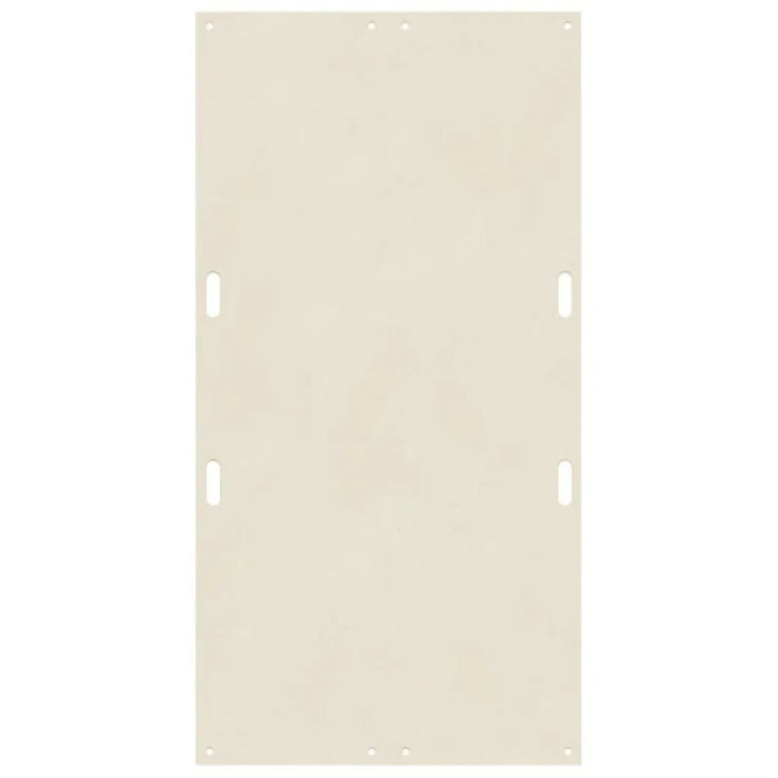 Alturnamat® Ground Protection Mat - 4' W x 8' L - Hand Holes - Added Tread One Side - Clear