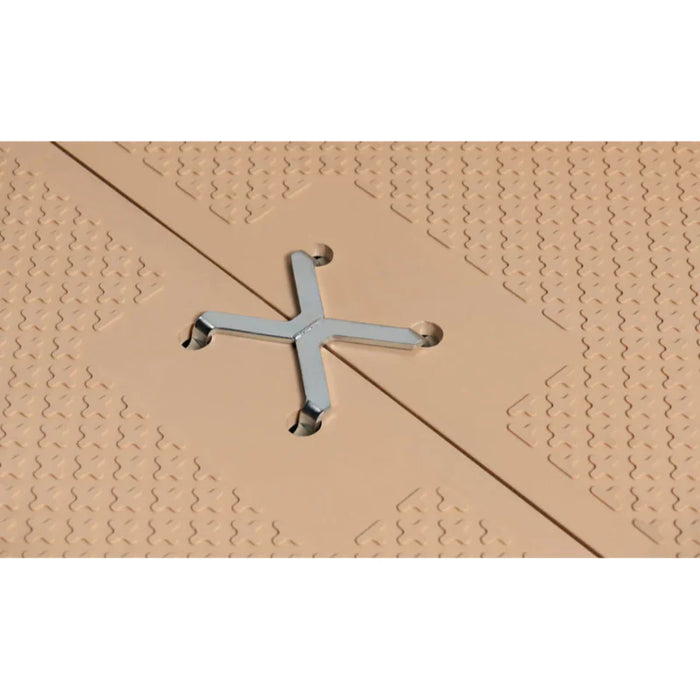 Duradeck® Ground Protection Mat - 4' x 8' - Beige - Lightweight Composite HDPE