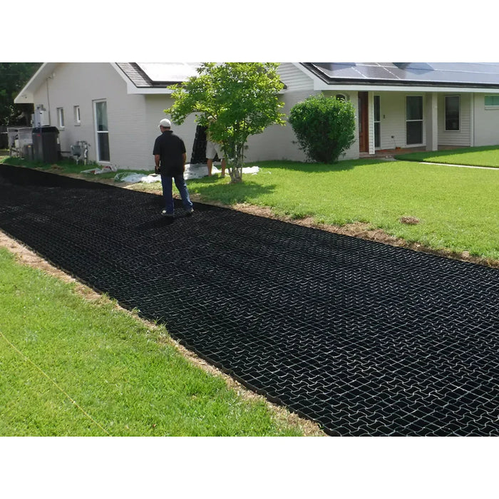 GeoGrid® Permeable Ground Stabilization Tile - 19.5" W x 19.5" L x 1.6" H - 2.64 SQ FT