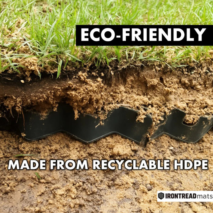 IronTread Mats Permeable Paver - 19.6" W x 19.6" L x 1.6" H - 2.64 SQ FT