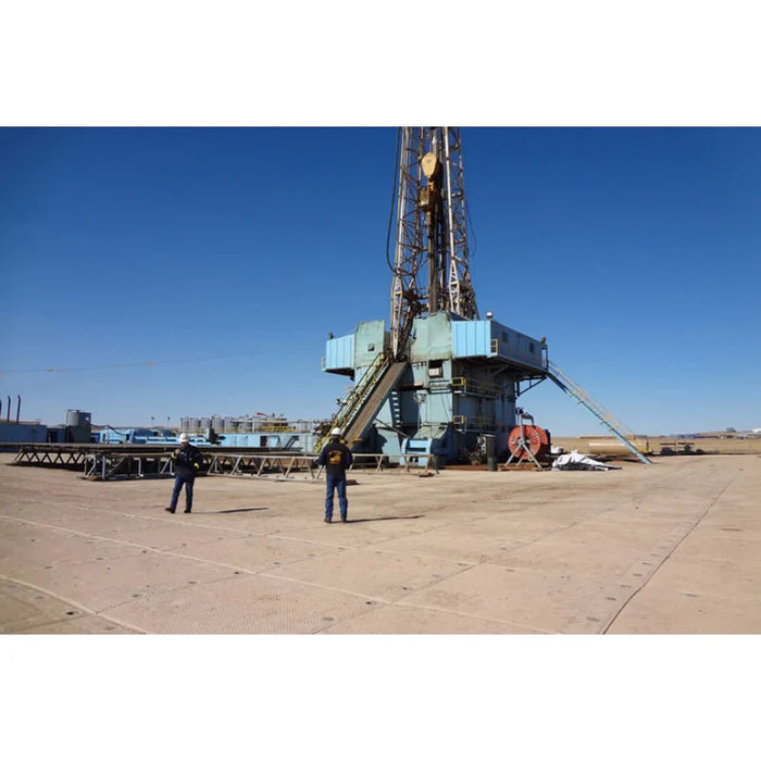 MegaDeck HD+ Composite Access Mat with S2 Lock - 14' x 7.5' Biege HDPE