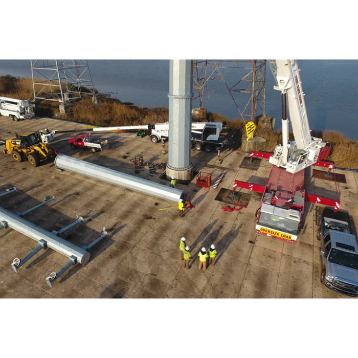 MegaDeck Heavy-Duty Composite Access Mat - 14' x 7.5' Orange HDPE