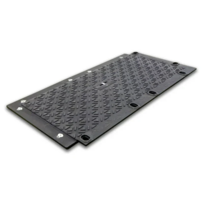 RhinoGuard Heavy Duty Ground Protection Mat - Size 3' Wide X 6' Long - Black