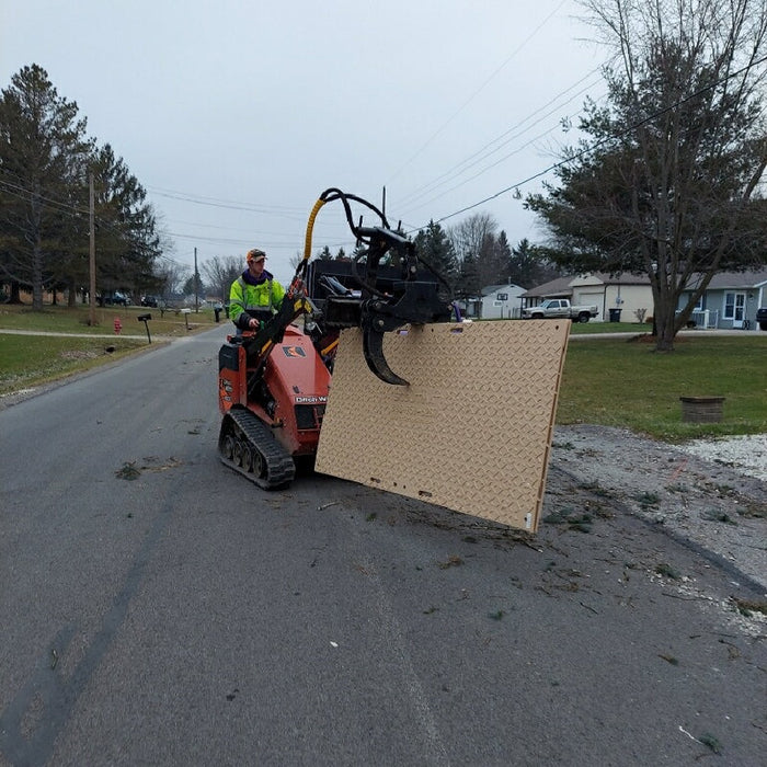 Scout Mats Composite Ground Protection Mat - 4' W x 8' L - Tan
