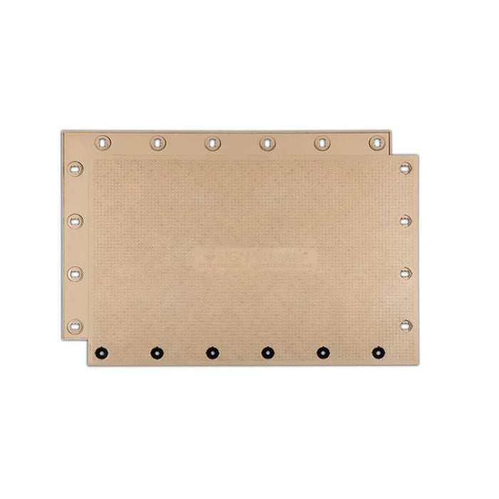 SIGNAROAD® Versatile Medium-duty Composite Mat - 10' x 6.8' Beige - HDPE