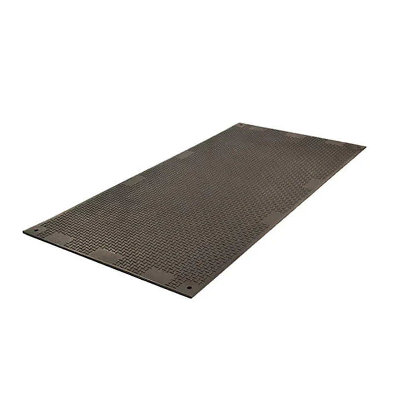 Diamond Thread Mat Versamat® Ground Protection Mat - 3' W x 8' L - Flat Tread / Diamond T ...
