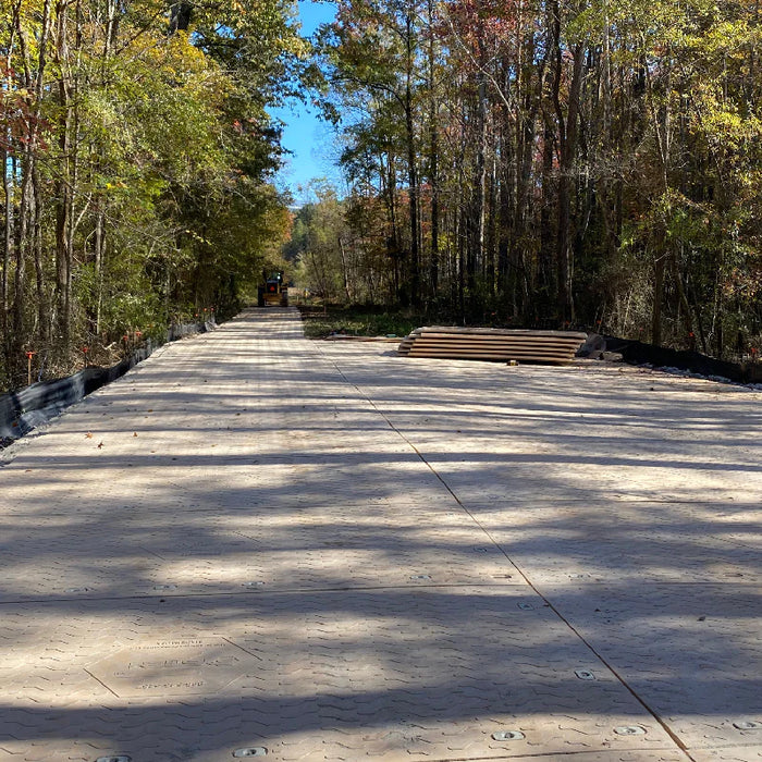 System7 Heavy Duty Ground Protection Access Mat - 8' W x 14' L - Tan