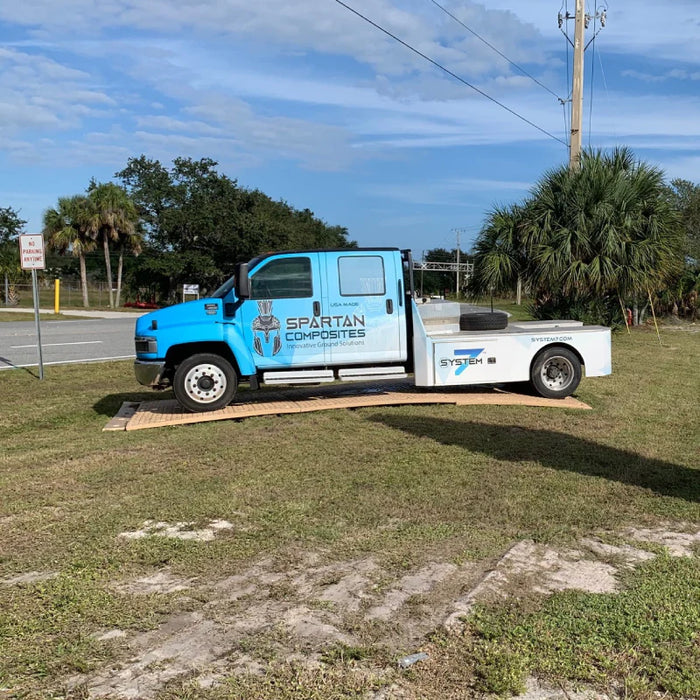 System7 Heavy Duty Ground Protection Access Mat - 8' W x 14' L - Tan