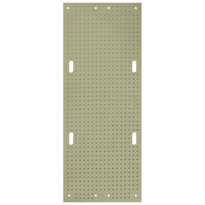 TrakMat® Ground Protection Mat - 3' W x 8' L - Power Cylinder Nub Tread Both Sides - Green