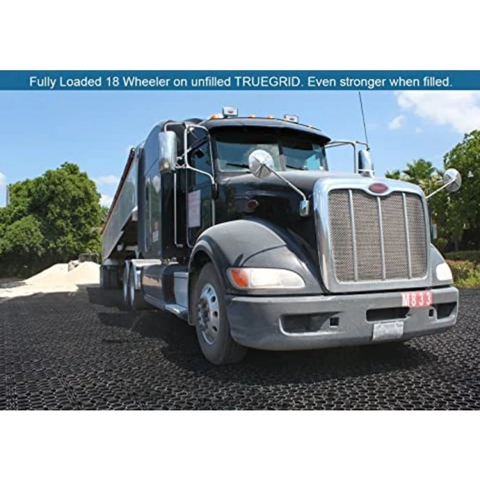 TrueGrid® Pro-Plus Plastic Permeable Paver Grid - 24" W x 24" L x 2" H - 4 SQ FT