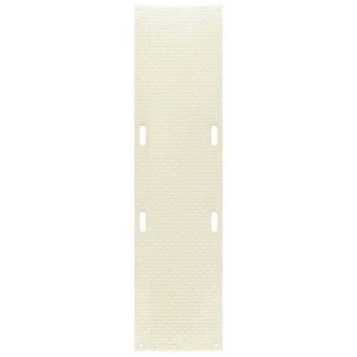 Versamat® Ground Protection Mat - 2' W x 8' L - Hand Holes - Added Tread Both Sides - Clear