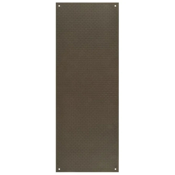 Versamat® Ground Protection Mat - 3' W x 8' L - Added Tread - One Side - Load Capacity 120 Ton - Black