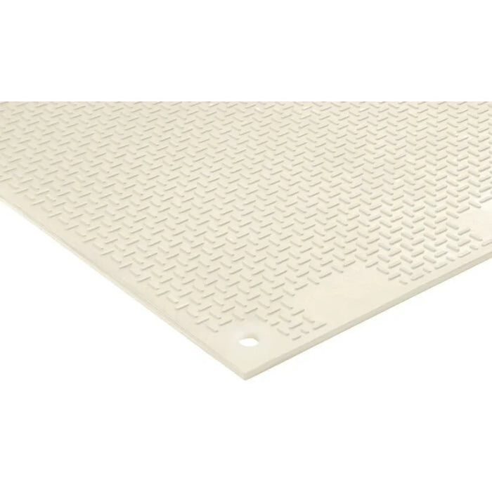 Versamat® Ground Protection Mat - 4' W x 8' L - Hand Holes - Load Capacity 120 Ton - Clear